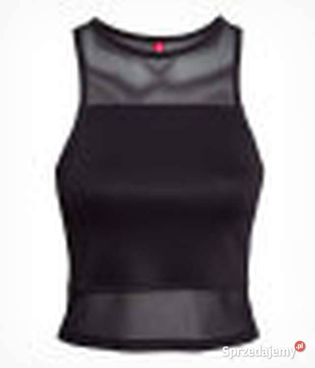 czarny top hm xs 34 siatka siateczka bluzka Toruń sprzedam