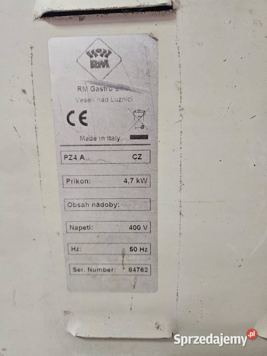 Piec do pizzy RM gastro PZ4 A śląskie Góra