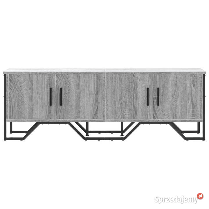 Szafka pod TV szary dąb sonoma 122x34x41
