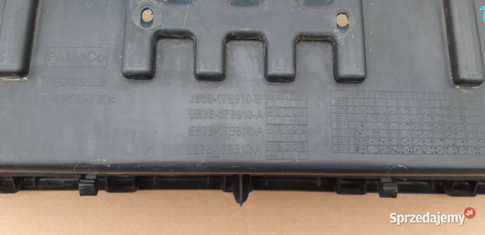FORD RANGER MK3 PRÓG NAKŁADKA ZDERZAKA TYŁ osobowe Zderzaki Bieleń