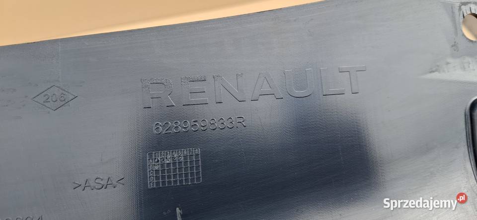 RENAULT MASTER IV GRILL ATRAPA EMBLEMAT CHROM Bieleń