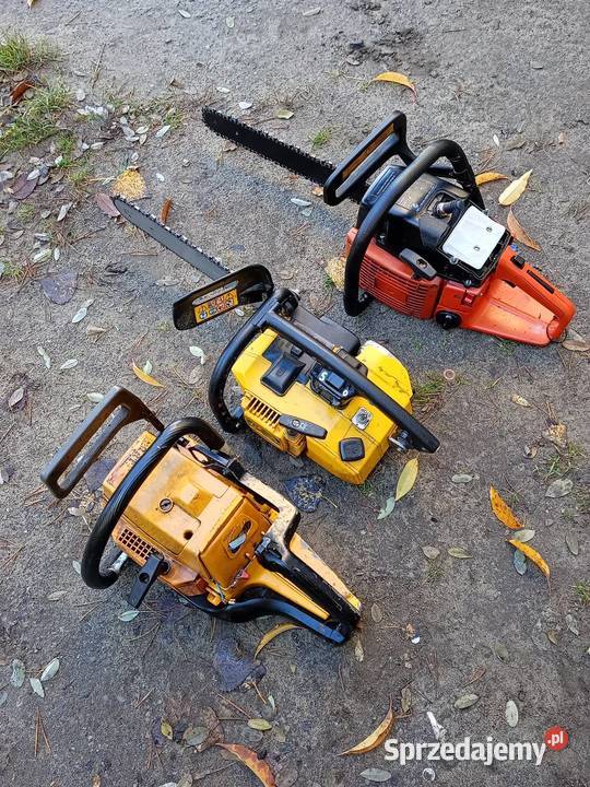Piła spalinowa 3sztuki Piły łańcuchowe Nisko