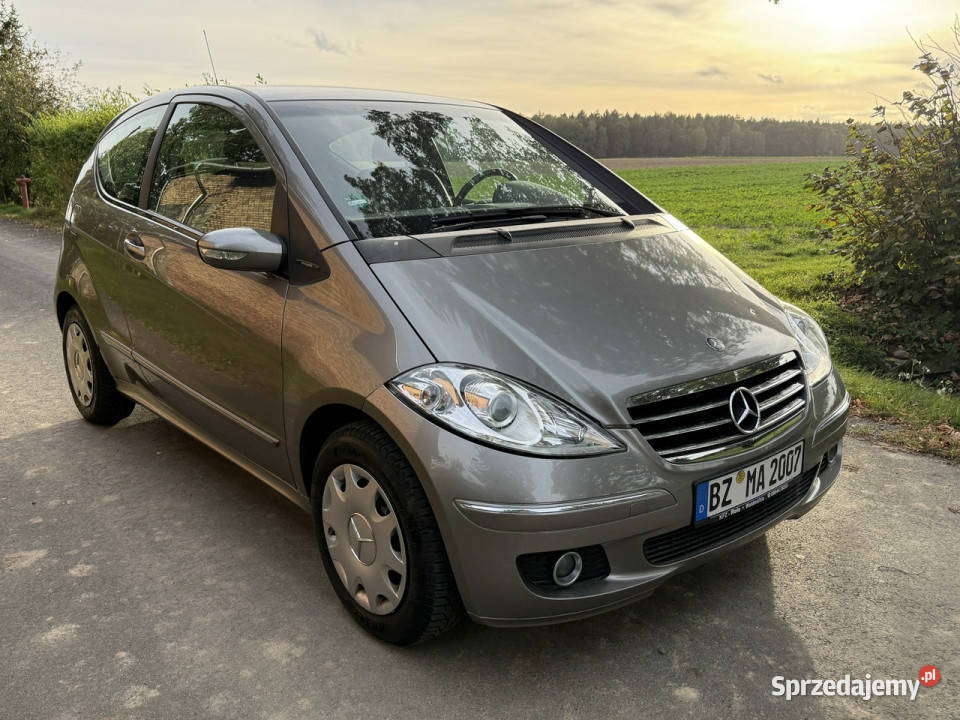 Mercedes A 170 17 benzyna 185 opłacony W169 podgrzewane fotele dolnośląskie Ocice sprzedam
