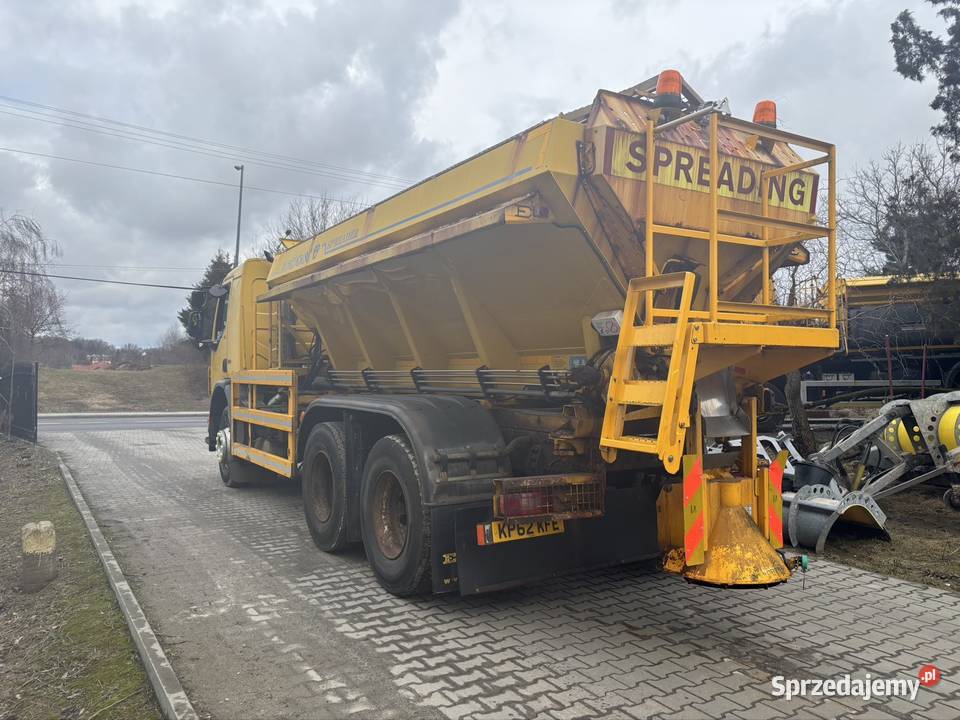 Volvo fe340 6x4 piaskarka solarka econ 2012 pług 7689cm3 Ropczyce