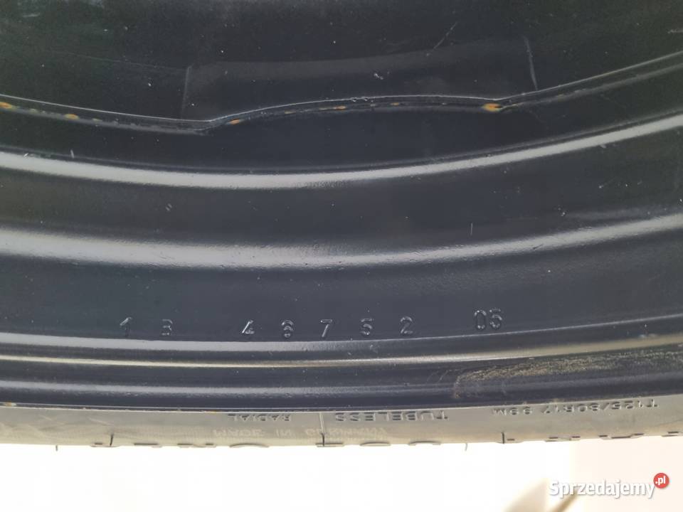 KOŁO DOJAZDOWE Volvo S80 I V70 II S60 I 12580 sprzedam