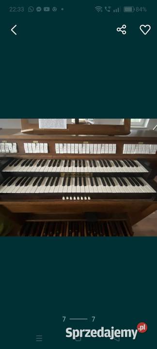 Organy Kościelne analogowe op15 Szymanowo