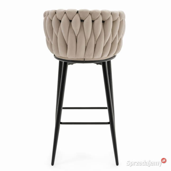 Beżowy Hoker Tapicerowany Latina Wysyłka 24H wielkopolskie Tarchały Małe