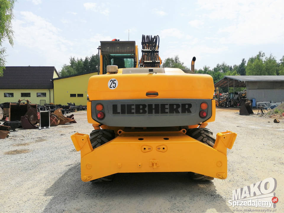 Koparka kołowa Liebherr A314 Litronic świętokrzyskie Ostrowiec Świętokrzyski