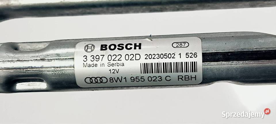 MECHANIZM WYCIERACZEK PRZÓD AUDI A4 B9 QUATTRO osobowe Pozostałe Lipno