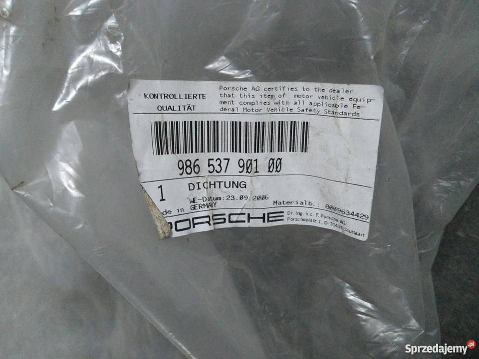 PORSCHE 986 Boxster uszczelka drzwi lewy przód Pilzno sprzedam