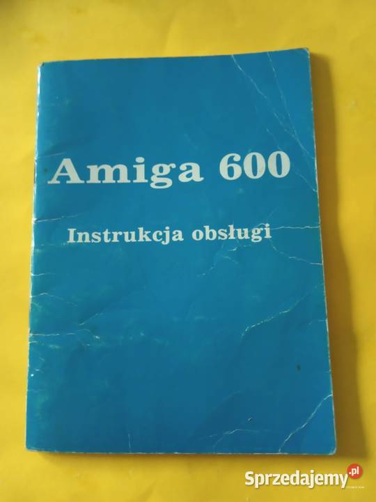 Sprzedam instrukcję obsługi komputera Amiga 600 informatyka, internet małopolskie Bukowno