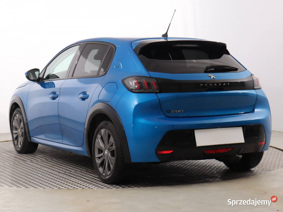 Peugeot e208 50 kWh elektryczne lusterka śląskie Katowice