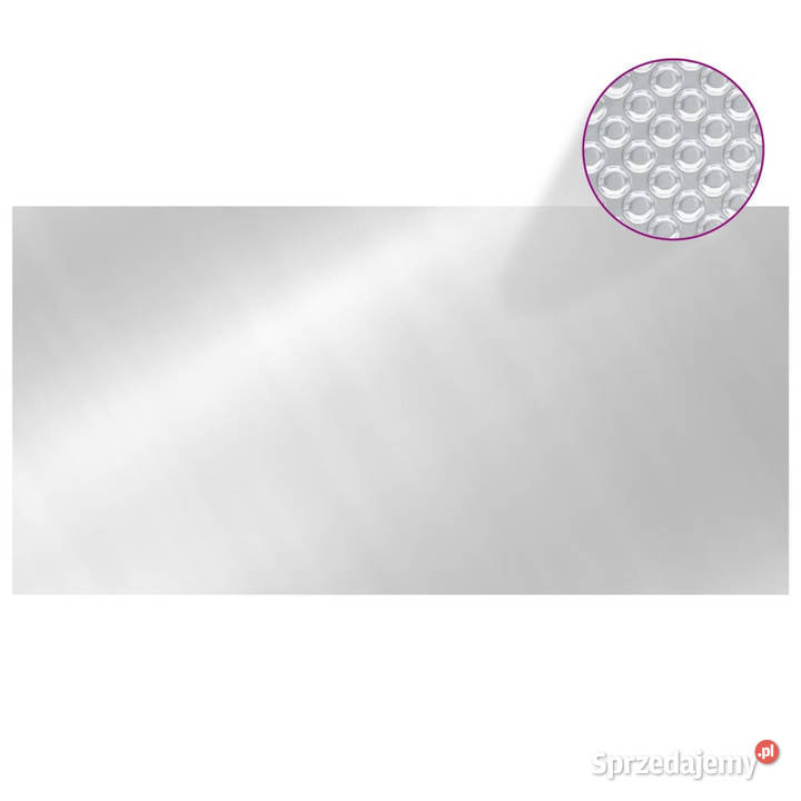 Pokrywa na basen srebrna 975 x 488 PE WM93100 Warszawa