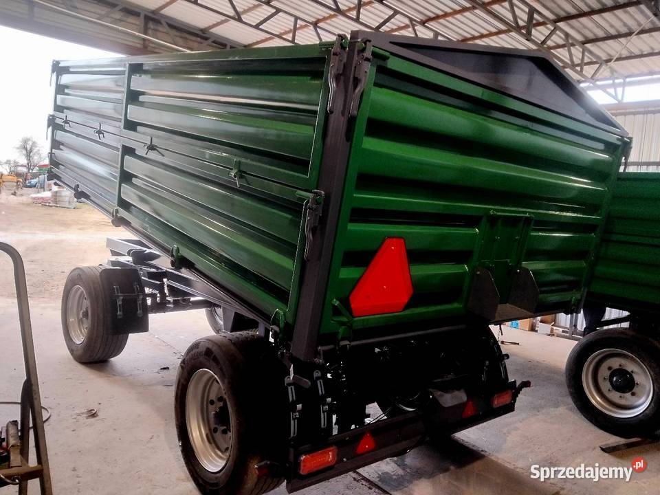 Hw6011 Wywrotka 3 strony 10 ton ładowności thk5 nieuszkodzony lubelskie Chmiel Drugi