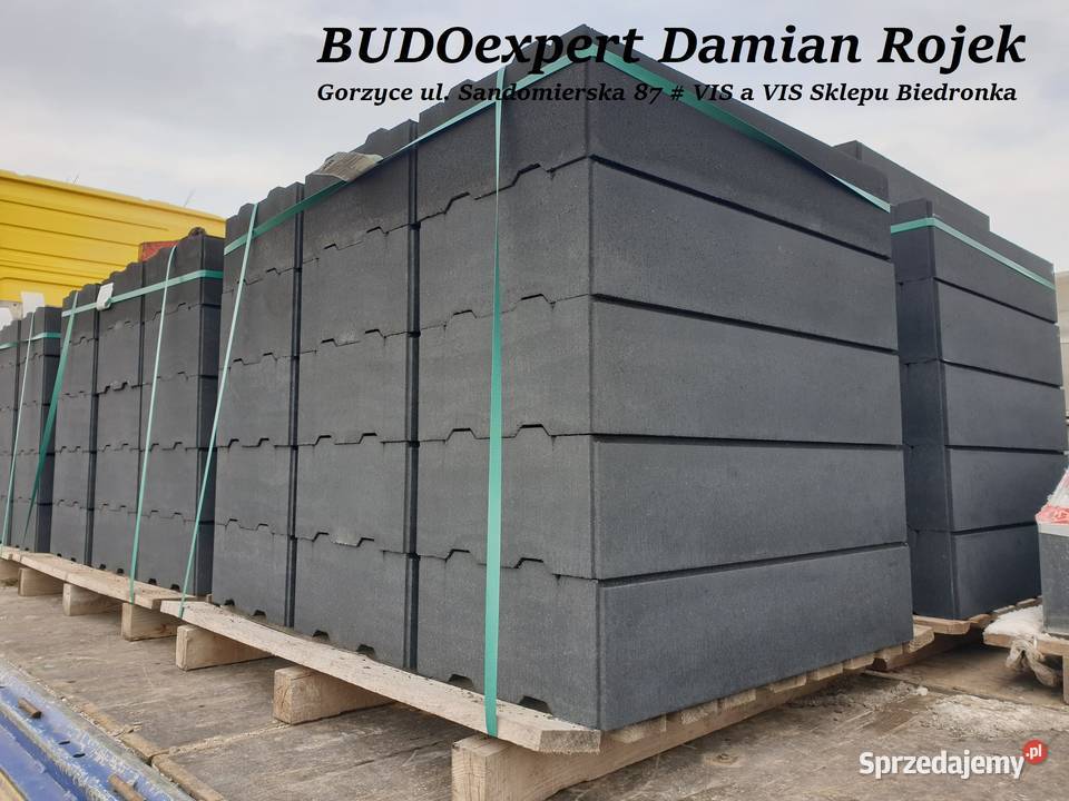 Ogrodzenie modułowe JADAR pustak bloczek gładki Stalowa Wola