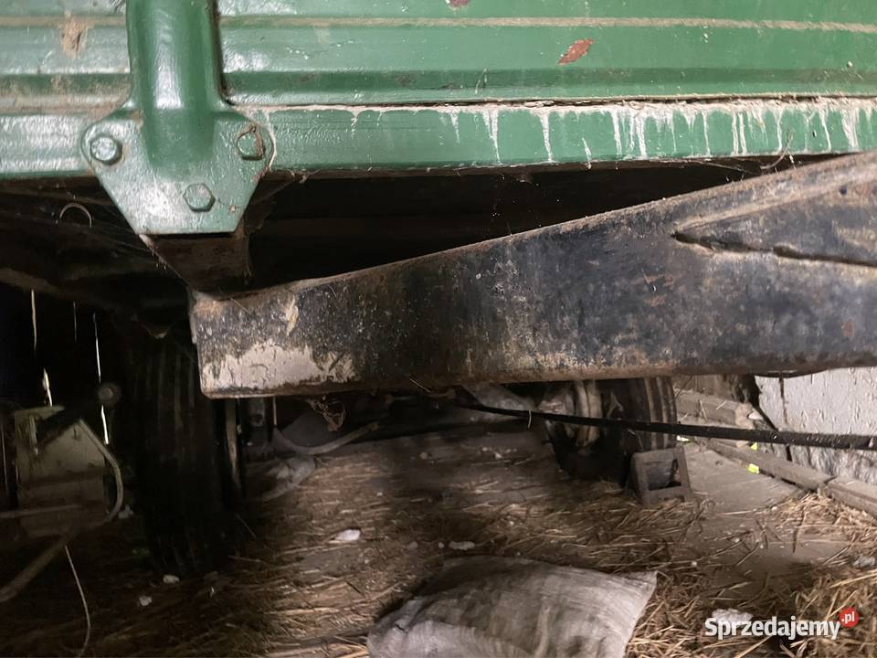 Przyczepa wywrotka Rumunka MEDGIDIA nieuszkodzony małopolskie Cieniawa