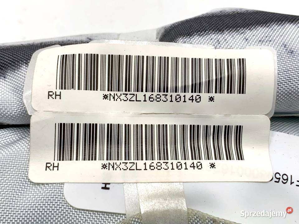 KURTYNA POWIETRZNA PRAWY NISSAN PULSAR Hatchback