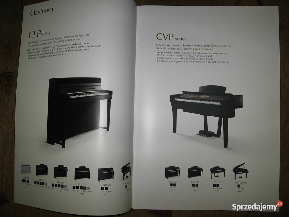 Yamaha Clavinova Digital Piano CLP CVP Series