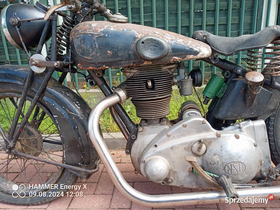 NSU 501 osl Orginał Kompletny Zgodny numerycznie Płock