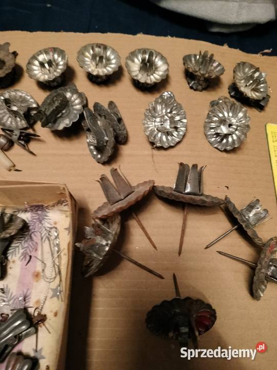 Stare żabki choinkowe do świeczek 36 sztuk sprzedam