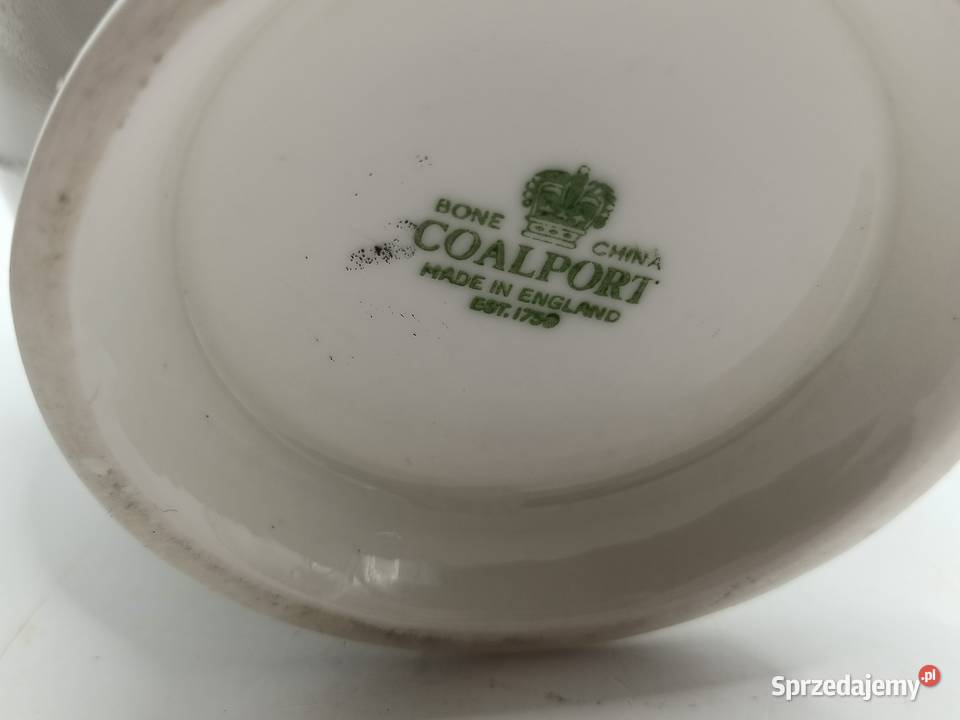 Cukiernica porcelana biała ANGLIA Coalport