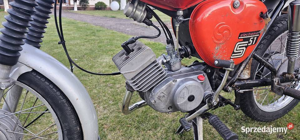Simson s51 1989 motorower Simson Kępa
