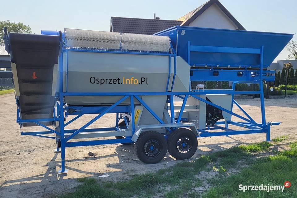 Mobilny przesiewacz do ziemi bębnowy napęd Opole sprzedam