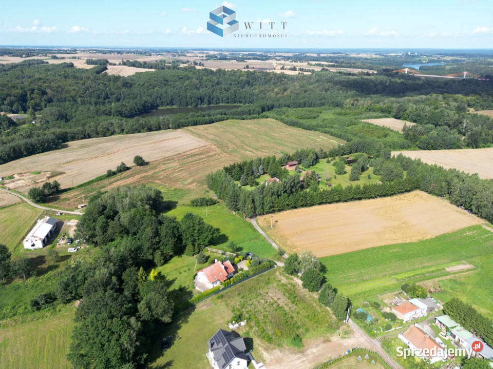 sprzedaży gruntu 1001m2 Ostróda