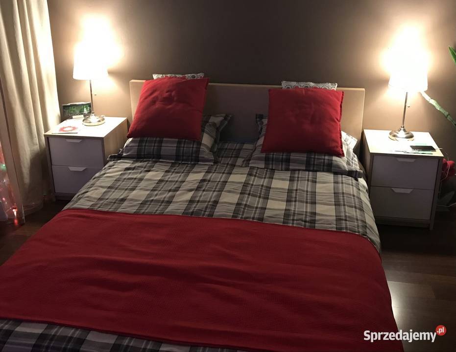 Sprzedam łóżko i dwa stoliki nocne Poznań