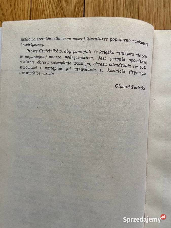 Olgierd Terlecki Z dziejów Drugiej śląskie Katowice