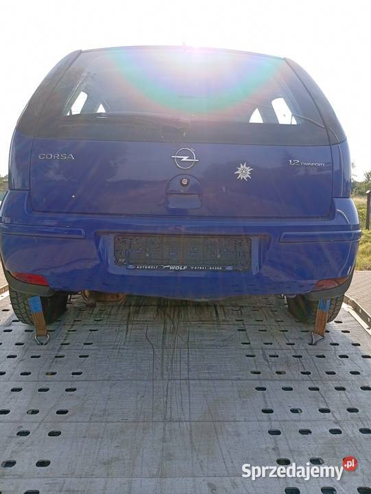 Opel Corsa C 2005 12 Twinport Gorzów Wielkopolski sprzedam
