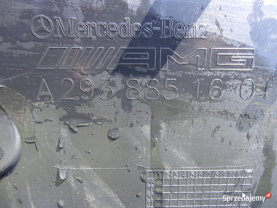 ZDERZAK MERCEDES EQC W293 293 19 TYŁ AMG DÓŁ Niemodlin sprzedam