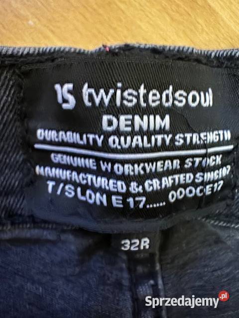 Jeansy męskie 32R Twistetsoul denim bawełna śląskie Częstochowa