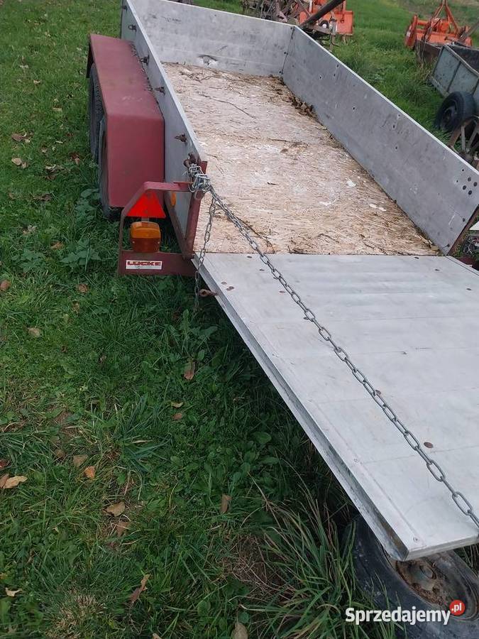 Przyczepka tandem 135x235 Przyczepy rolnicze sprzedam