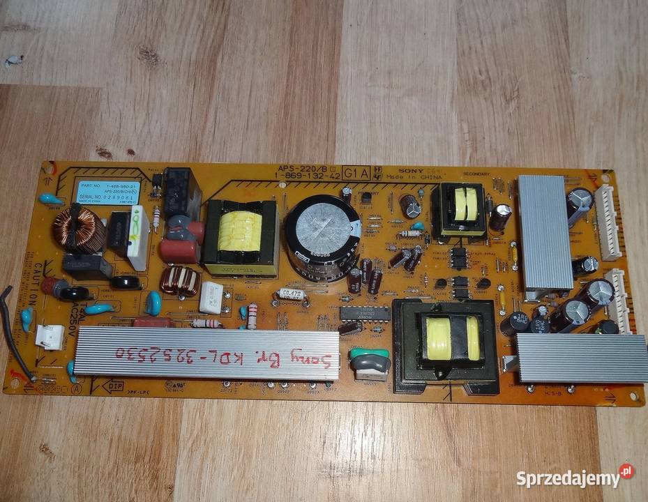 SONY Bravia KDL32S2530 zasilacz APS220 lam B zachodniopomorskie Szczecin