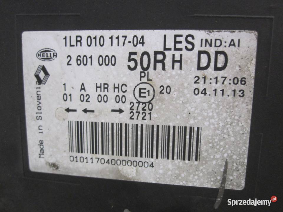 RENAULT MASTER III 14r lampa prawa przód ANGLIK Lampy przednie Kielce sprzedam