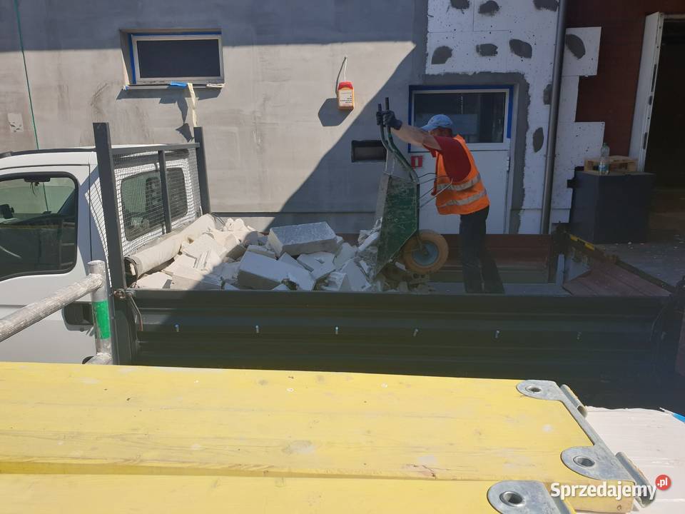 Wywóz gruzu transport załadunek Białystok