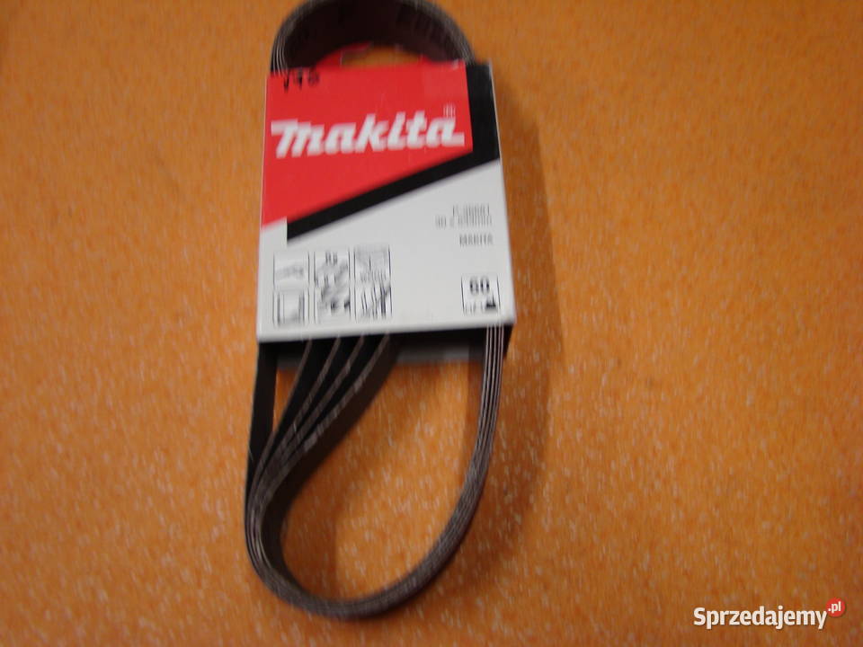 Taśma szlifierska MAKITA 30x533mm Granulacja 60 śląskie Bielsko-Biała sprzedam