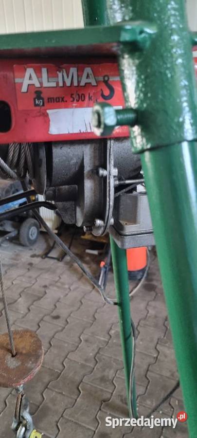 Wciągarka ALMA 500 Trójnóg do wyciągania pomp Kalisz