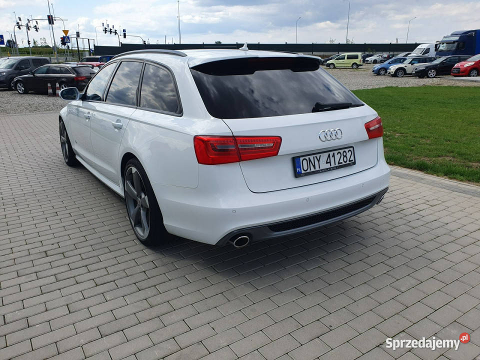Audi A6 30 bitdi 313 S Line Full Ledy Bose Radar Strobice sprzedam