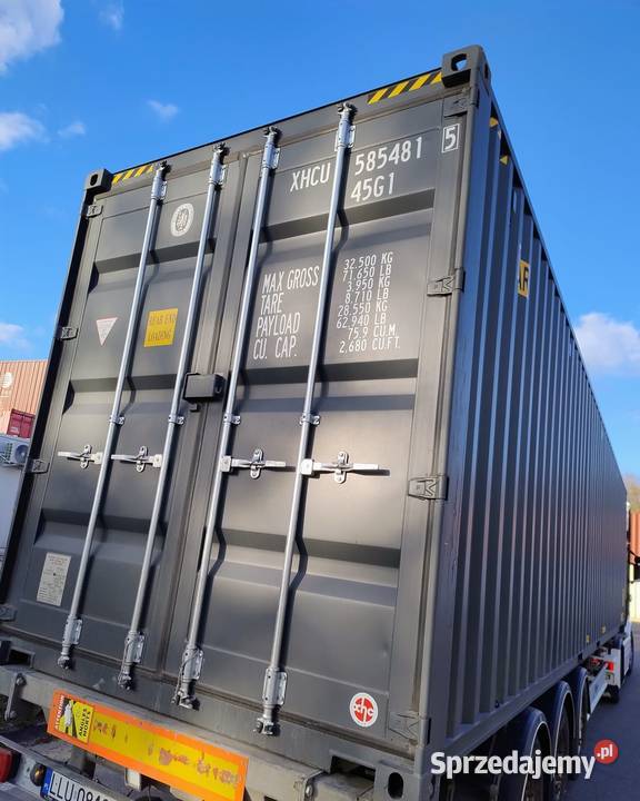 12m 40HC Kontener morski double door Nowy mazowieckie