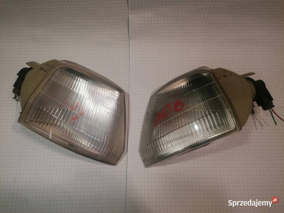 kierunkowskazy przód komplet Peugeot106 osobowe sprzedam