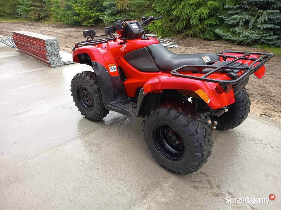 Quad Honda TRX 500 Foreman 4x4 Wspomaganie hak quad - ATV mazowieckie Radom