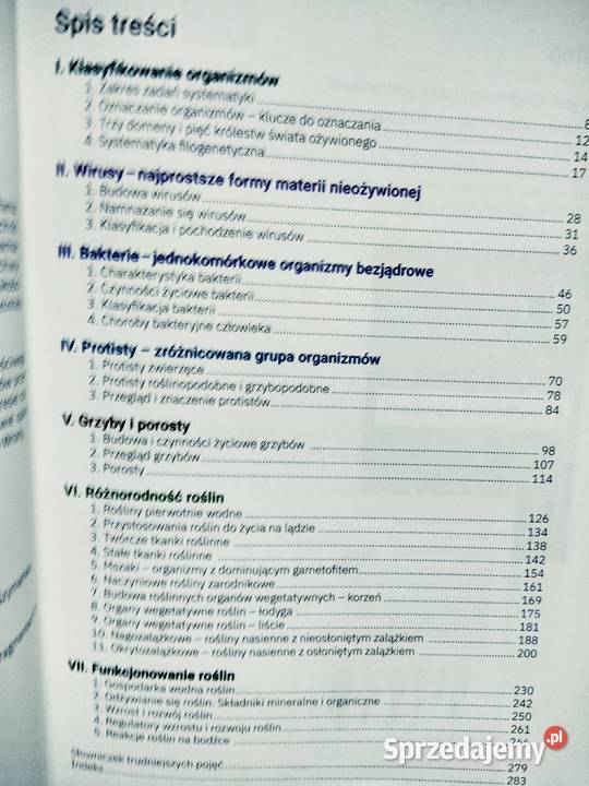 Biologia operon ponadpodstawowe Antykwariat mazowieckie sprzedam