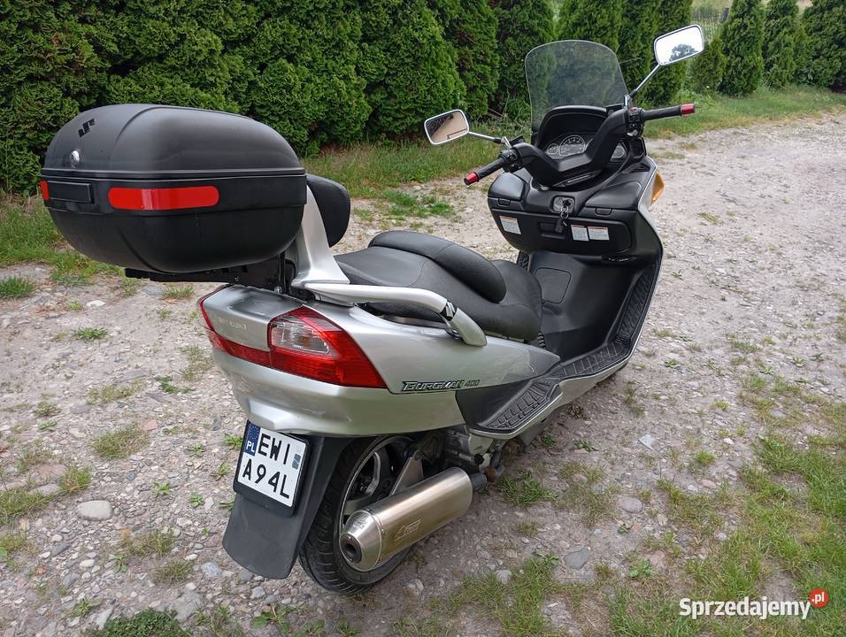 Sprzedam Skuter Suzuki Burgman 400 nieuszkodzony Wieluń sprzedam