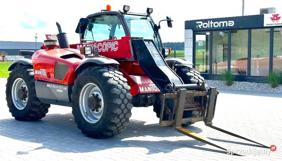 Ładowarka teleskopowa Manitou MLT 634120 LSU podlaskie Sokoły