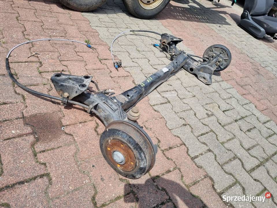 ZAWIESZENIE TYLNE TYŁ OŚ BELKA CITROEN C3 II DS3 osobowe sprzedam