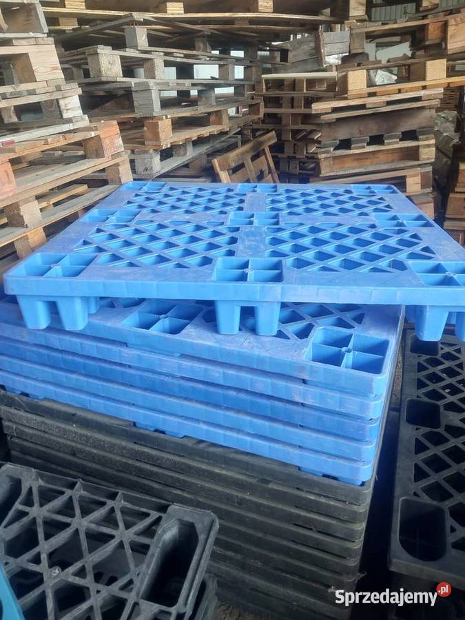 Palety plastikowe solidne 110x110 Magazynowanie Goryń