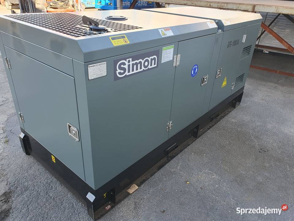 Agregat prądotwórczy 100 kVA 80 KW ATSSZR nowy kujawsko-pomorskie Gniewkowo