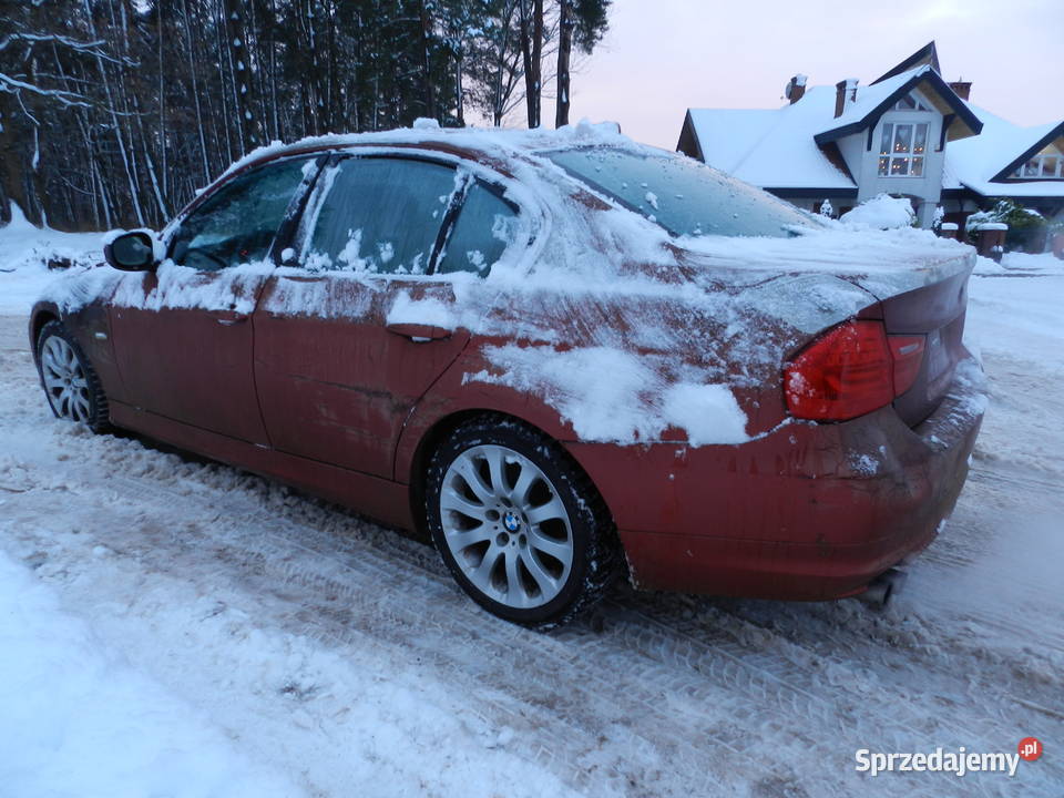 BMW E90 328I SEDAN AUTOMAT bordowy Olsztyn